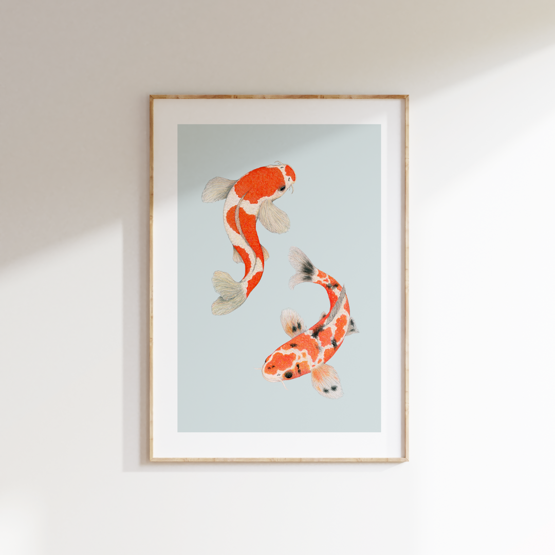 Fine art print KOI ME CRAZY