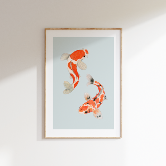 Fine art print KOI ME CRAZY
