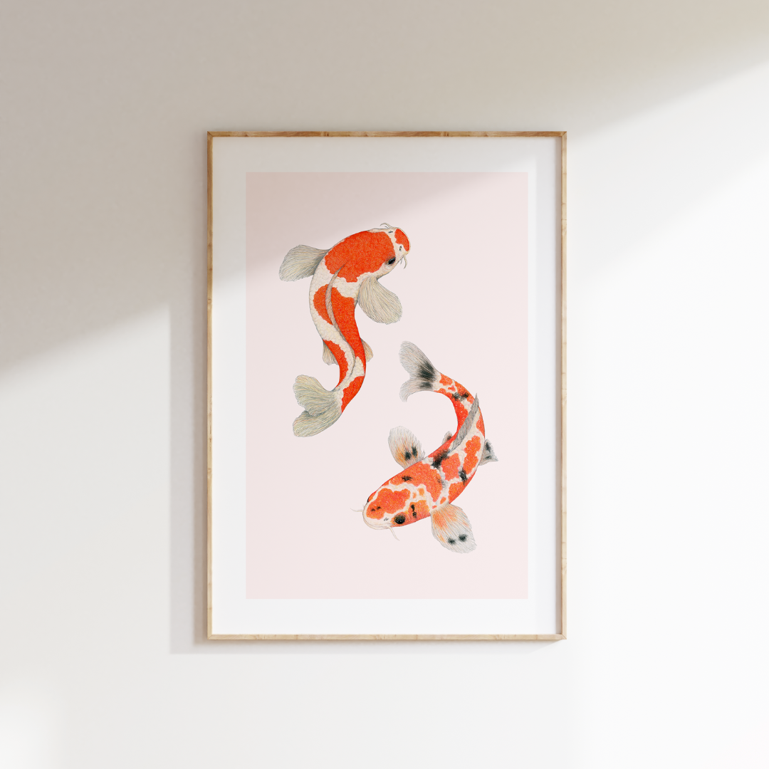 Fine art print KOI ME CRAZY