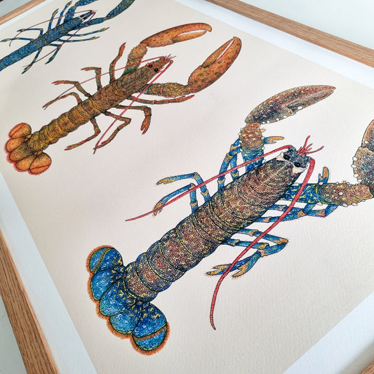 Special: fine art print BUTTER `EM UP inclusief lijst