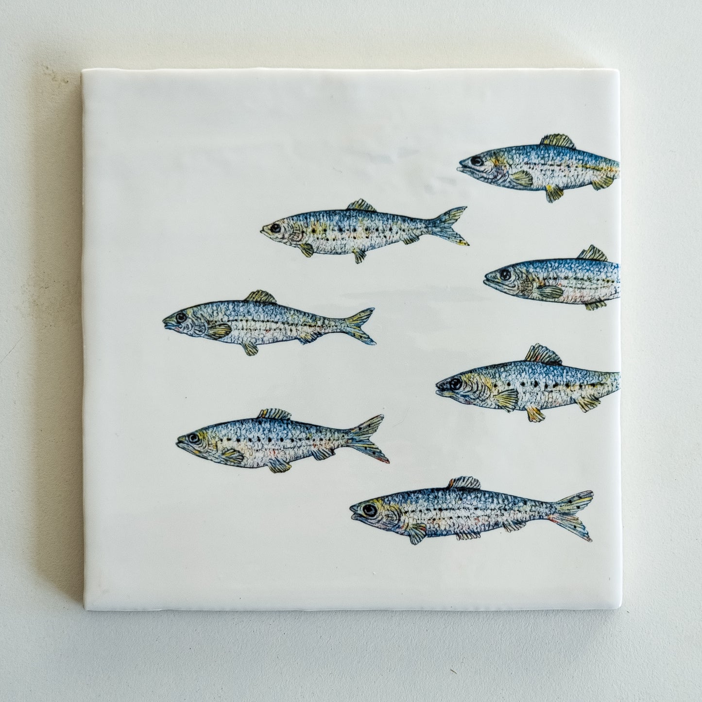 Art tile WE ALL FLOAT DOWN HERE
