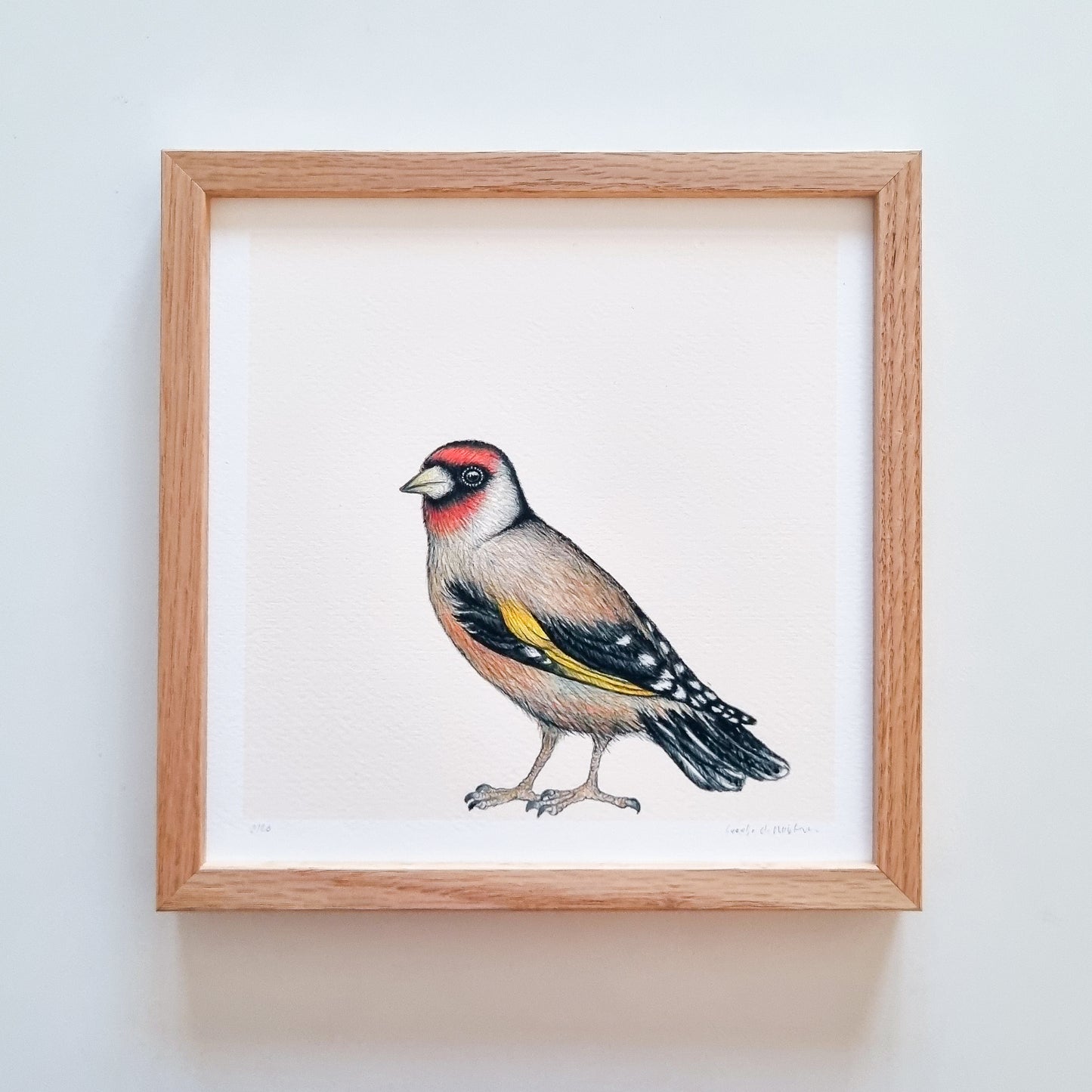 Special: fine art print PUTTERTJE inclusief lijst