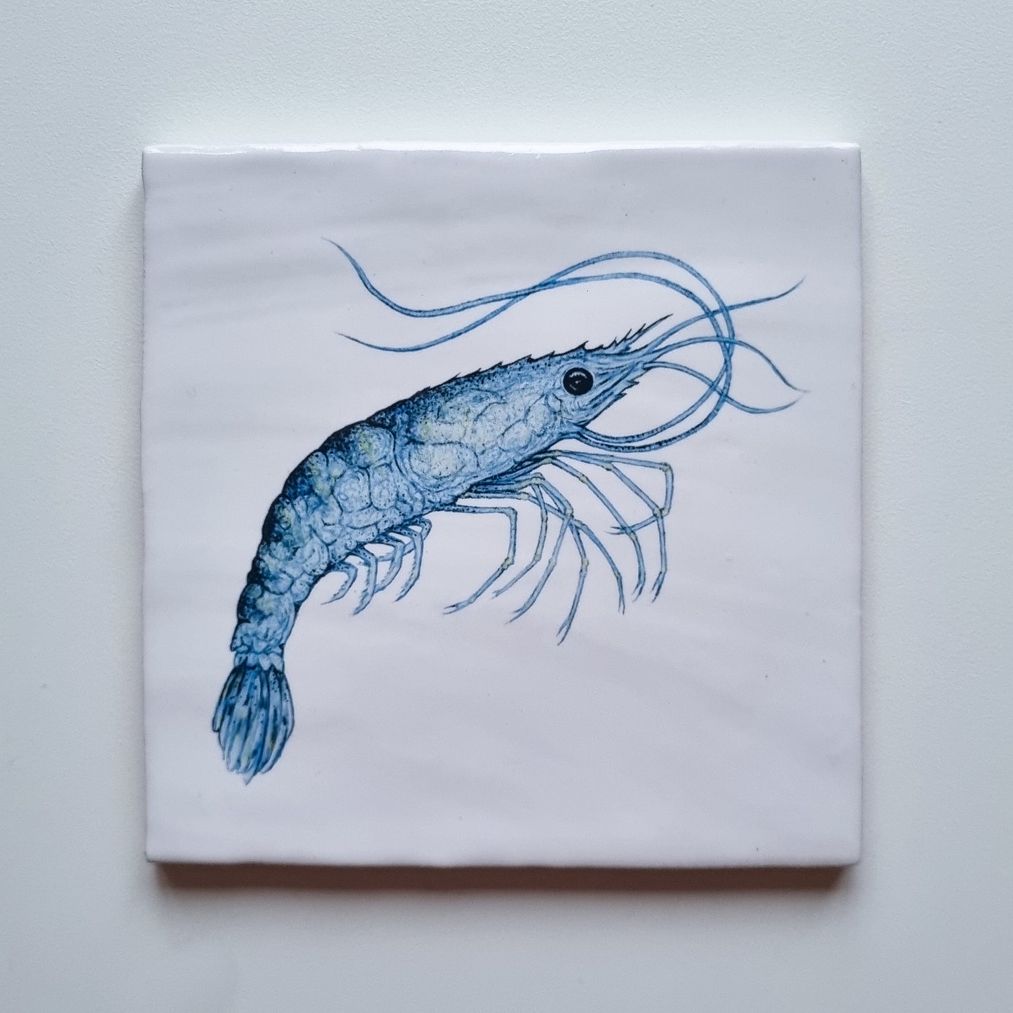 Art tile PRAWN TO BE WILD