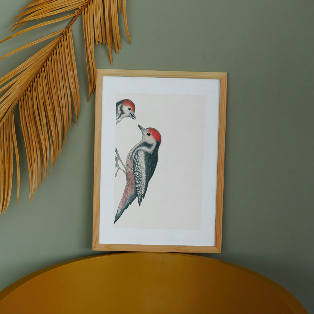 Fine art print KNOCK KNOCK, WHO'S THERE