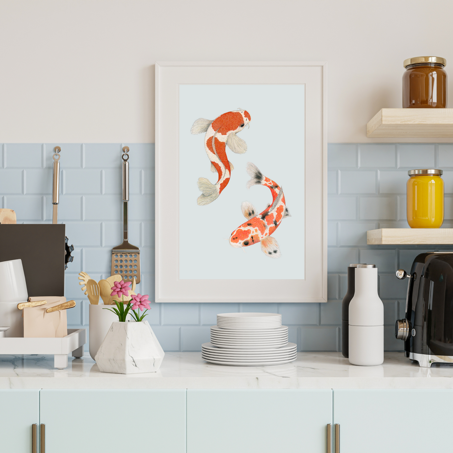 Fine art print KOI ME CRAZY