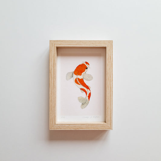 Art mini KOHAKU KOI pink