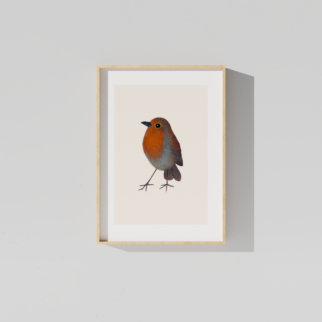 Fine art print ROBIN