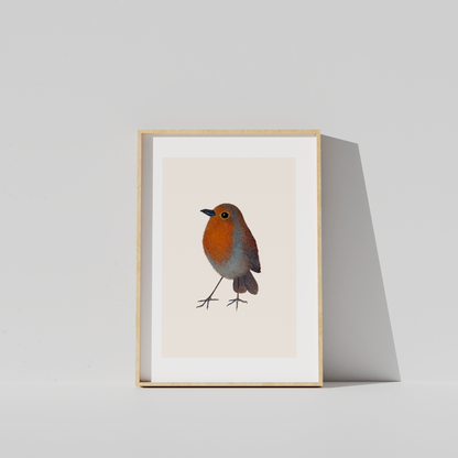 Fine art print ROBIN